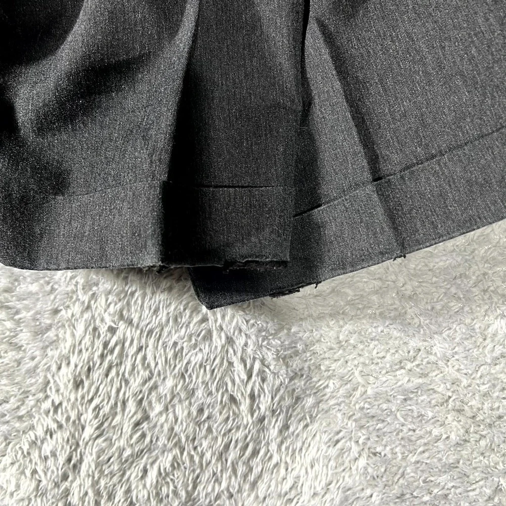 Dockers Dress Pants Men 33 Black Pleated Straight Leg Cuffed Hem Formal Business